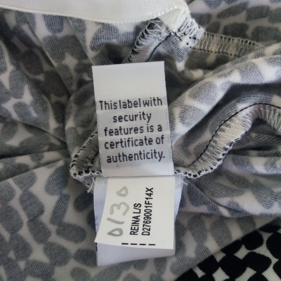 Diane Von Furstenberg "Reina" Dress Size 8 - Picture 9 of 14